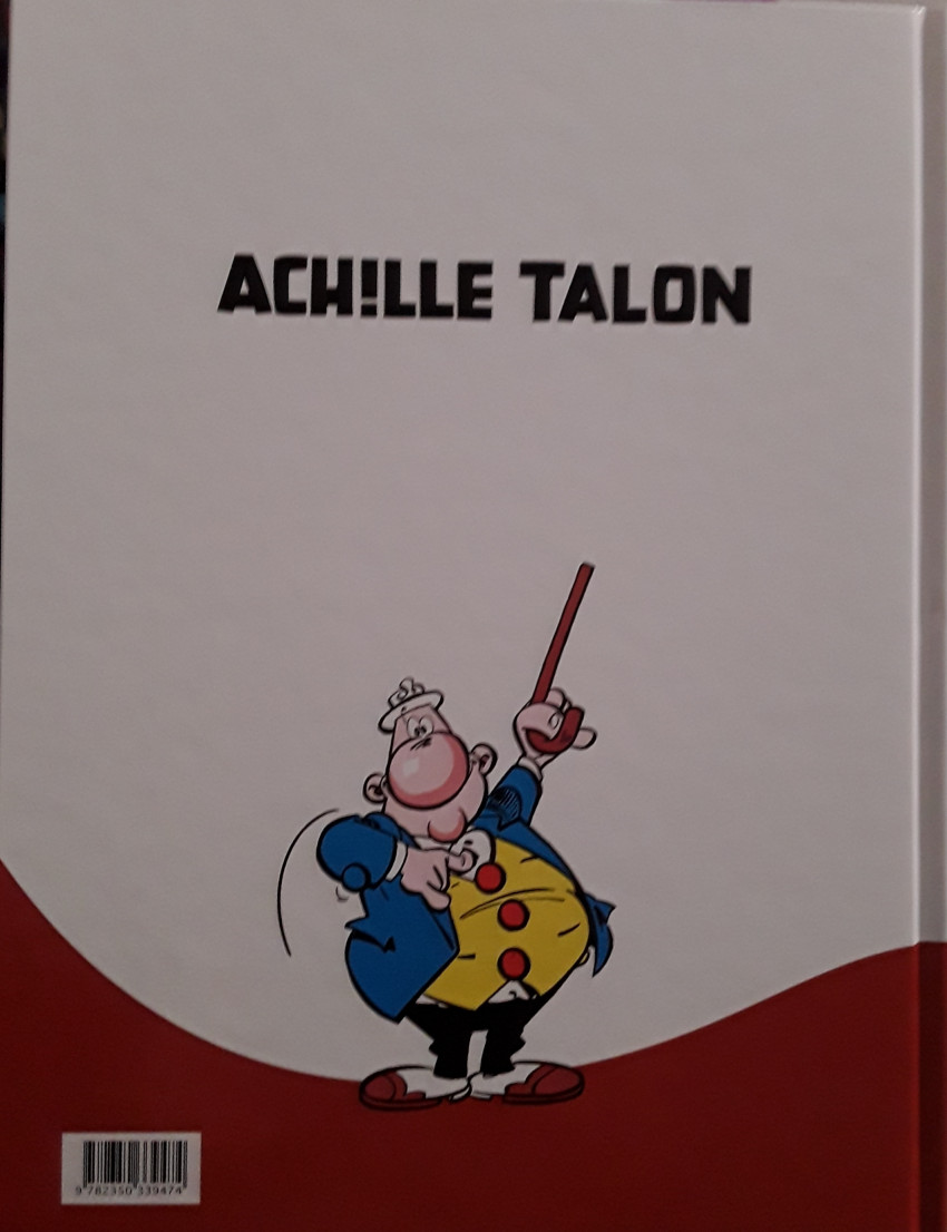 Verso de l'album Achille Talon Tome 8 Méprise l'obstacle