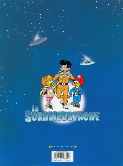Verso de l'album Le Scrameustache Tome 23 La caverne tibétaine