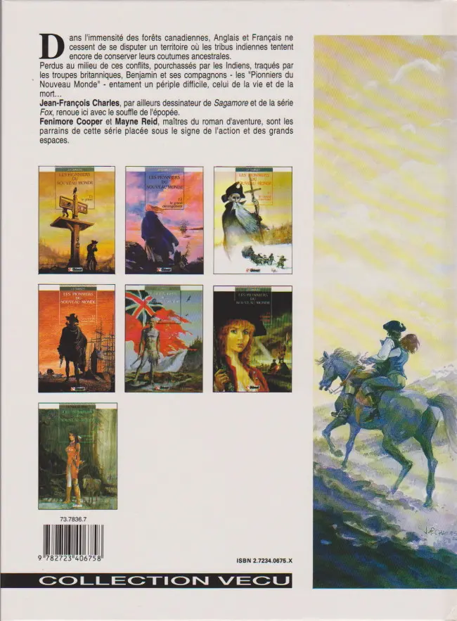 Verso de l'album Les Pionniers du Nouveau Monde Tome 2 Le grand dérangement