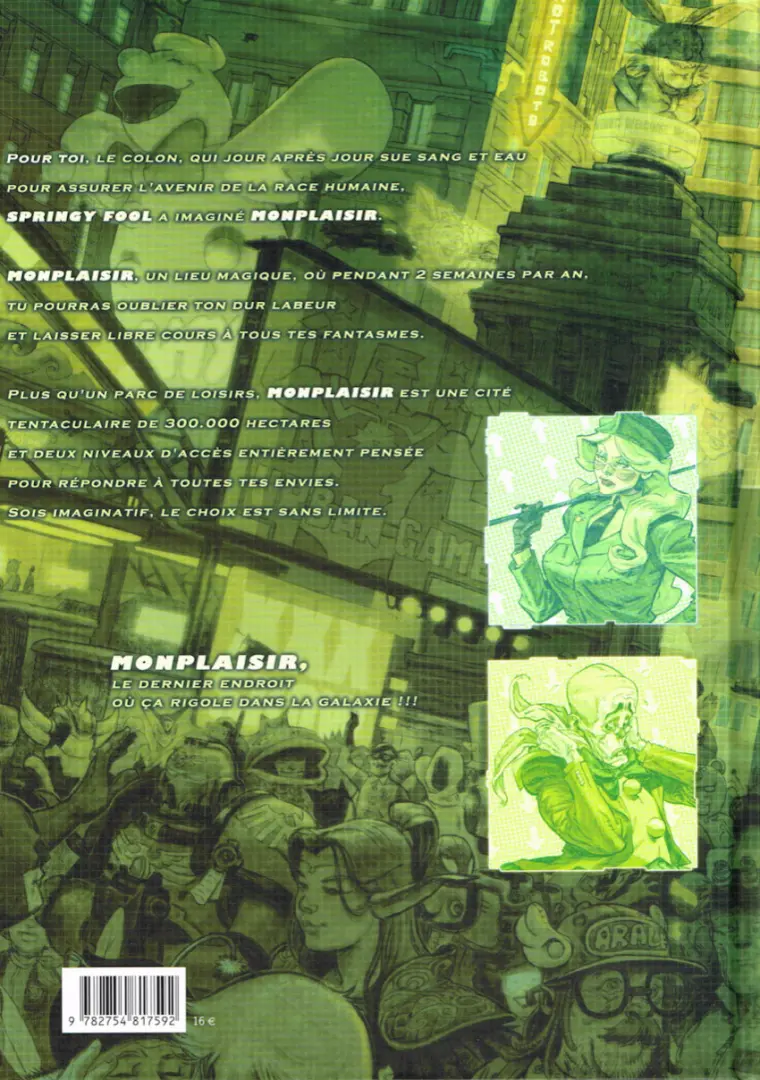 Verso de l'album Urban Tome 5 Schizo robot