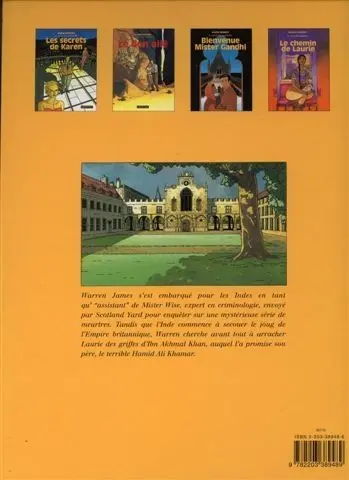Verso de l'album Le Cercle des sentinelles Tome 4 Le chemin de Laurie