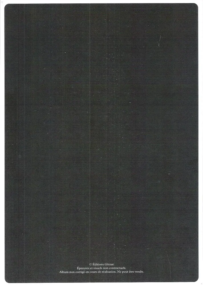 Verso de l'album Bob Denard Le dernier mercenaire