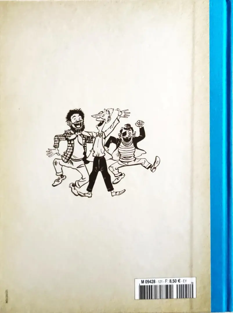 Verso de l'album Les Pieds Nickelés - La collection Tome 121 Les Pieds Nickelés dans les Balkans