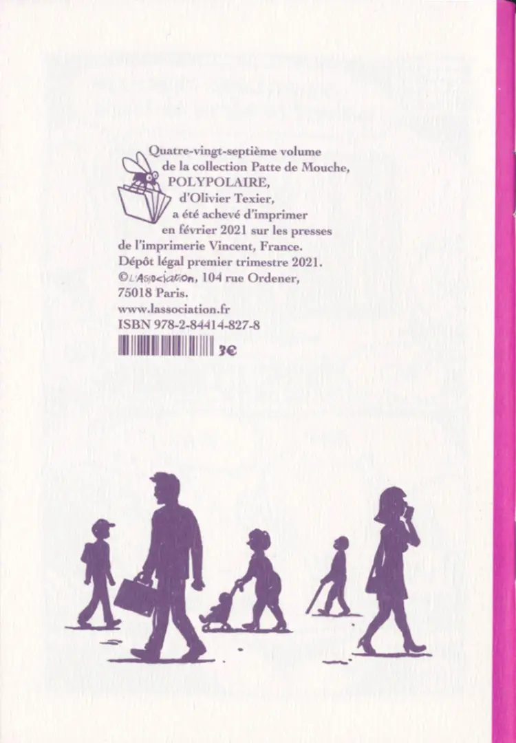 Verso de l'album Polypolaire