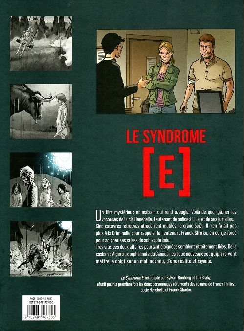 Verso de l'album La trilogie de la violence 1 Le syndrome [E]