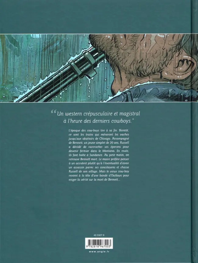Verso de l'album Jusqu'au dernier