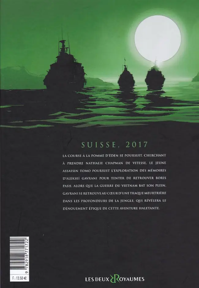 Verso de l'album Assassin's Creed : Bloodstone Tome 2/2