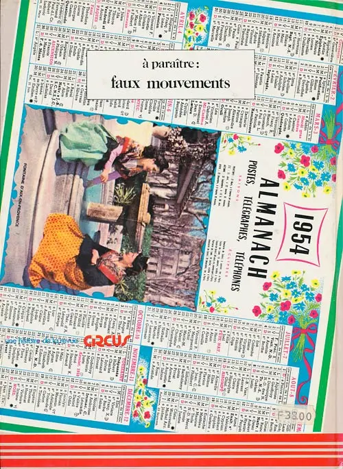 Verso de l'album Chroniques provinciales Tome 1 L'affaire Fourneaux