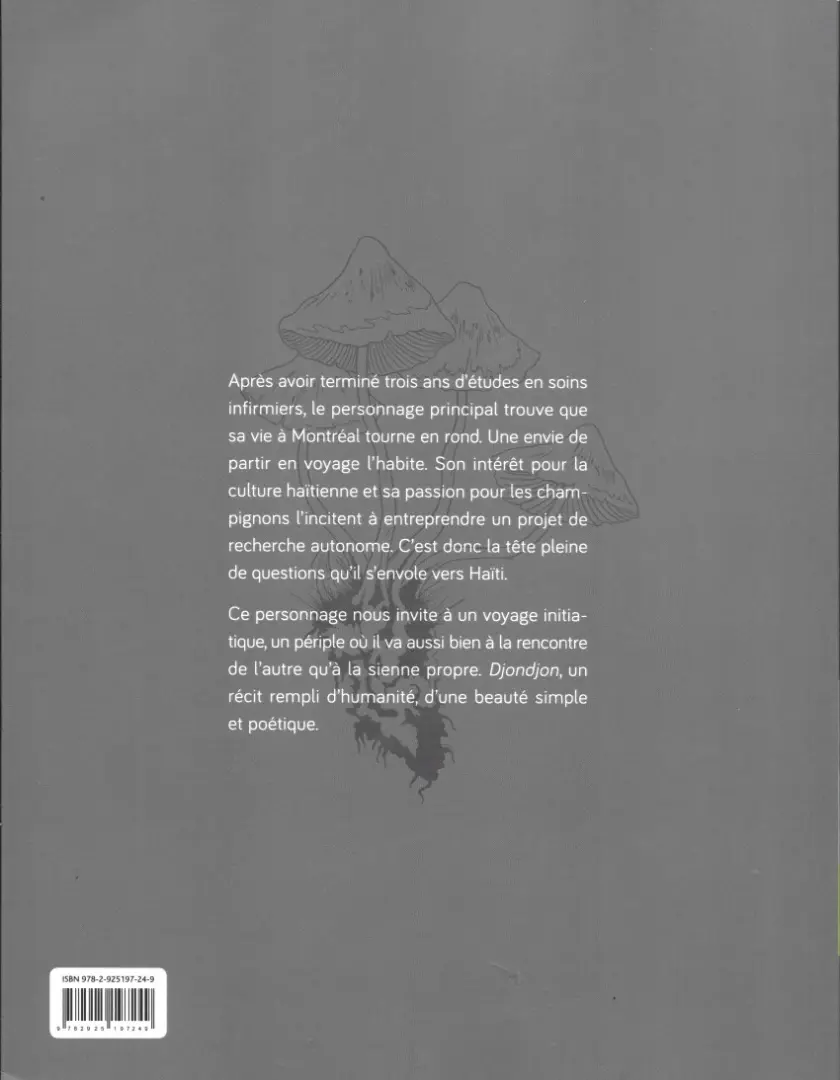 Verso de l'album Djondjon