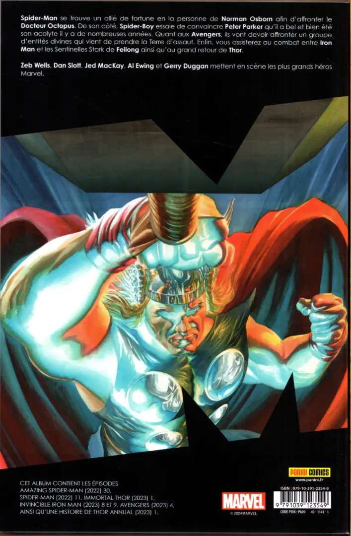 Verso de l'album Marvel Comics (II) 03
