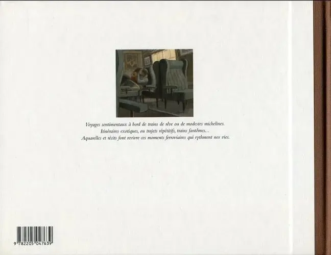 Verso de l'album Les Correspondances de Pierre Christin Tome 3 Trains de plaisir