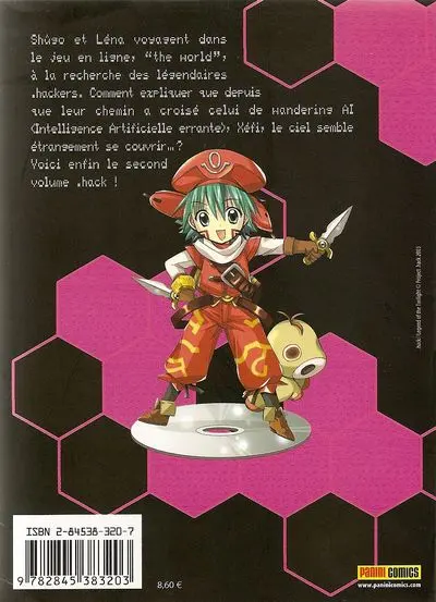 Verso de l'album .hack // Le Bracelet du crépuscule 2