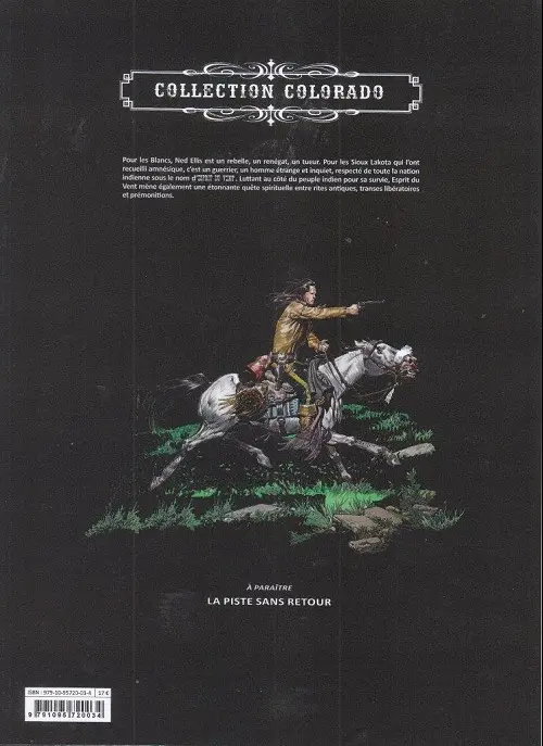 Verso de l'album Esprit du vent 9 Les cents fusils