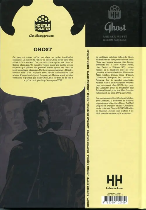 Verso de l'album Ghost