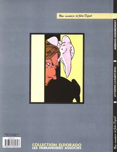 Verso de l'album L'Incal Tome 6 La Cinquième Essence - 2e partie - La Planète Difool