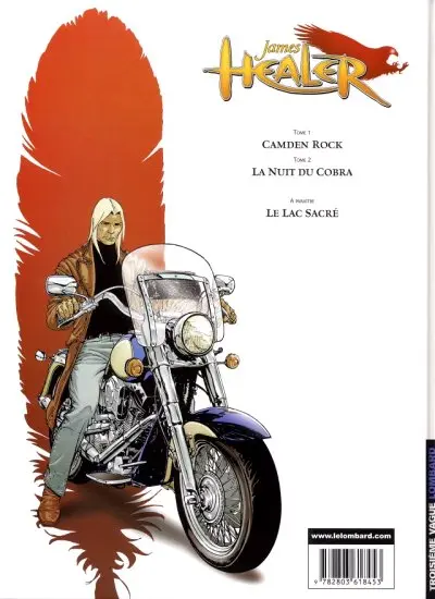 Verso de l'album James Healer Tome 2 La nuit du cobra