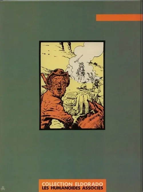 Verso de l'album La légende de Manos Kelly Tome 3 L'or des Caballeros