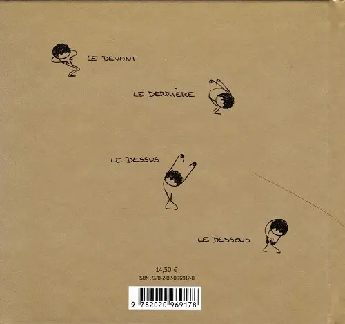 Verso de l'album La Petite personne L'abécédaire de la petite personne