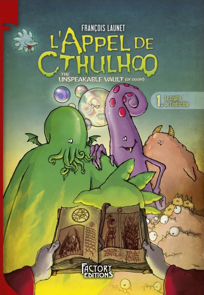 Couverture de l'album L'Appel de Cthulhoo Tome 1 La crypte de l'indiscible