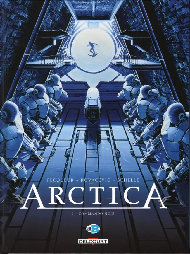 Couverture de l'album Arctica Tome 9 Commando noir