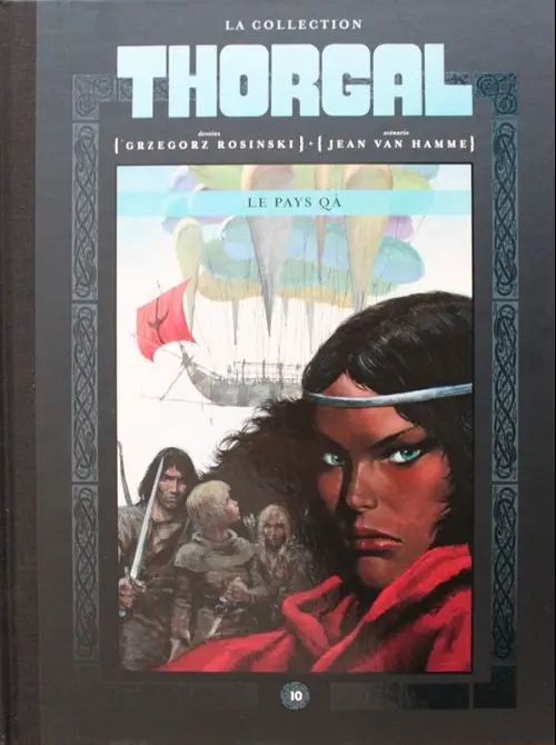 Couverture de l'album Thorgal La collection Tome 10 Le pays Qâ