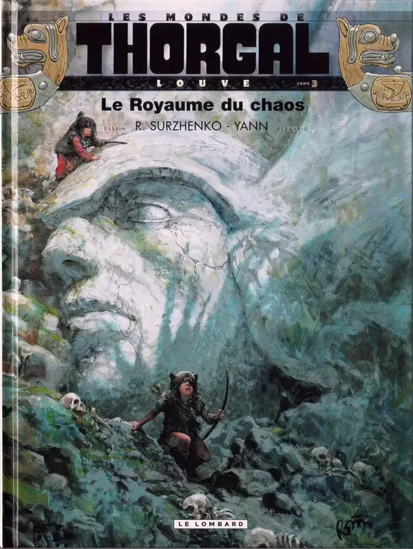 Couverture de l'album Les mondes de Thorgal - Louve Tome 3 Le Royaume du chaos