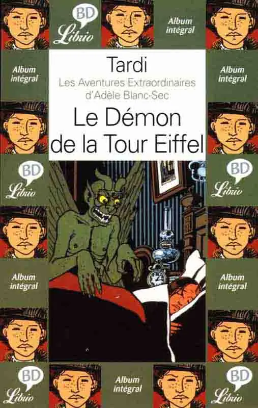 Couverture de l'album Les Aventures Extraordinaires d'Adèle Blanc-Sec Tome 2 Le Démon de la Tour Eiffel