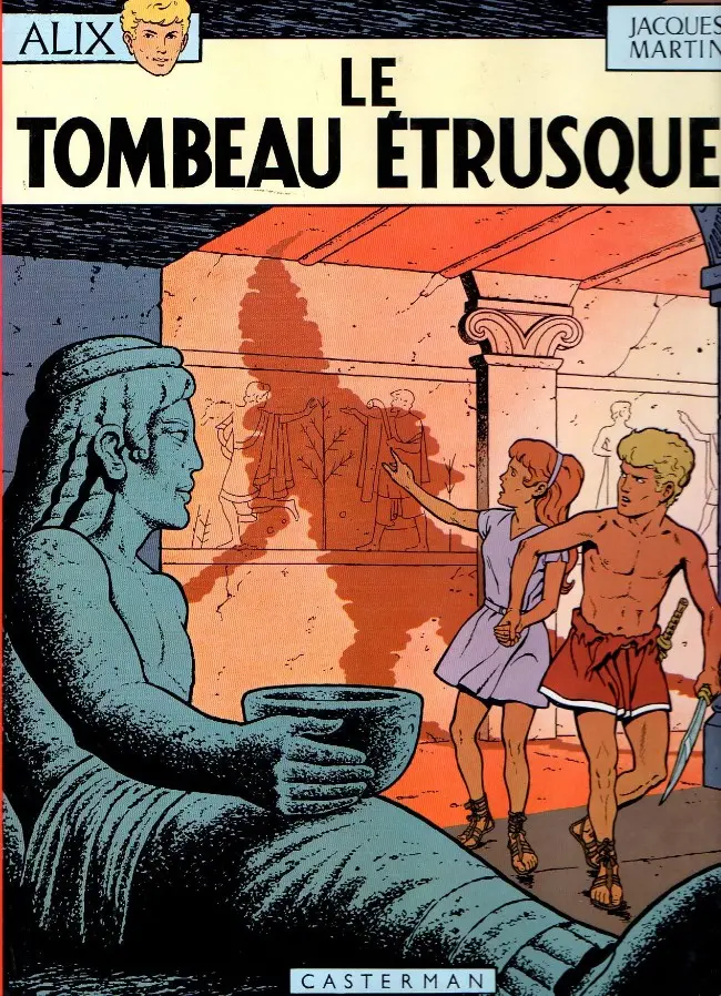 Couverture de l'album Alix Tome 8 Le tombeau étrusque