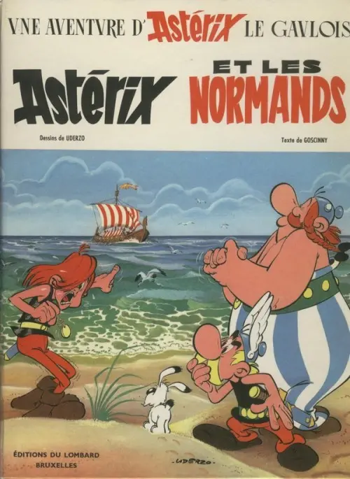 Couverture de l'album Astérix Tome 9 Astérix et les Normands