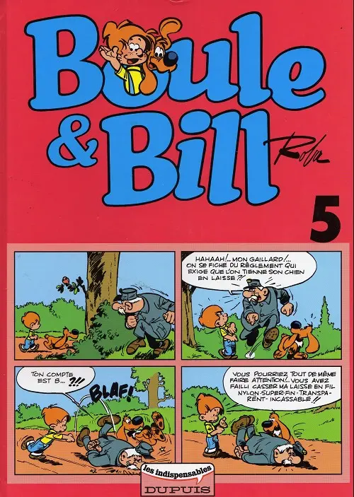 Couverture de l'album Boule & Bill Tome 5