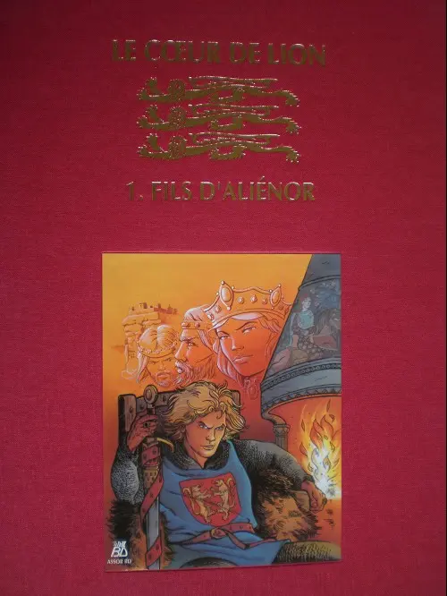 Couverture de l'album Le Cœur de Lion Tome 1 Fils d'Aliénor