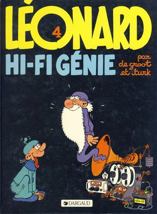 Couverture de l'album Léonard Tome 4 Hi-Fi Génie