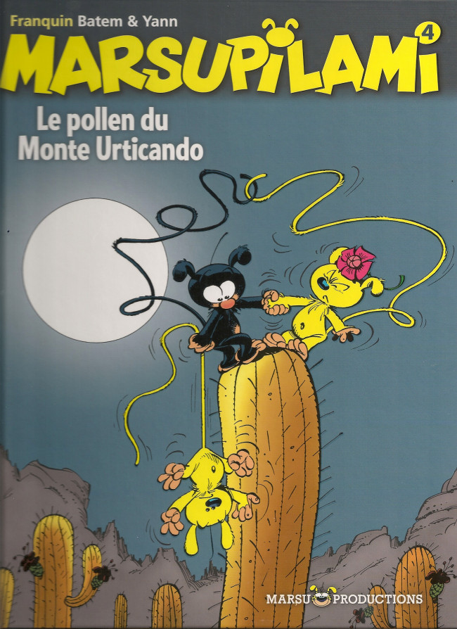 Couverture de l'album Marsupilami Tome 4 Le pollen du Monte Urticando