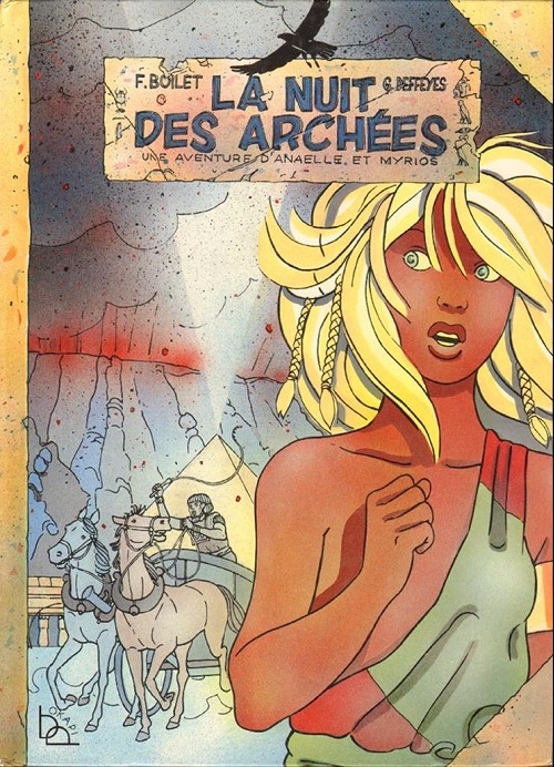 Couverture de l'album La Nuit des archées Une aventure d'Anaelle et Myrios