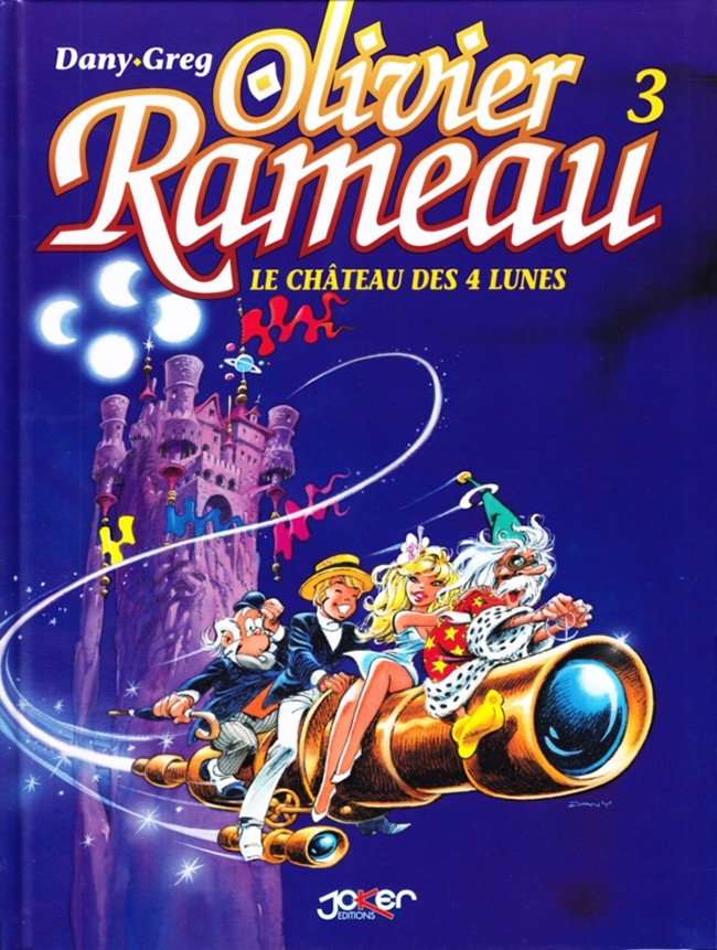 Couverture de l'album Olivier Rameau Tome 3 Le château des 4 Lunes