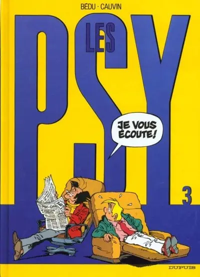 Couverture de l'album Les Psy Tome 3 Je vous écoute !