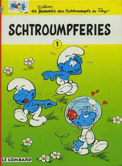 Couverture de l'album Schtroumpferies Tome 1