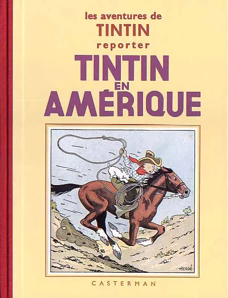 Couverture de l'album Tintin Tome 3 Tintin en Amérique