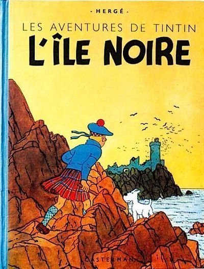 Couverture de l'album Tintin Tome 7 L'Île noire