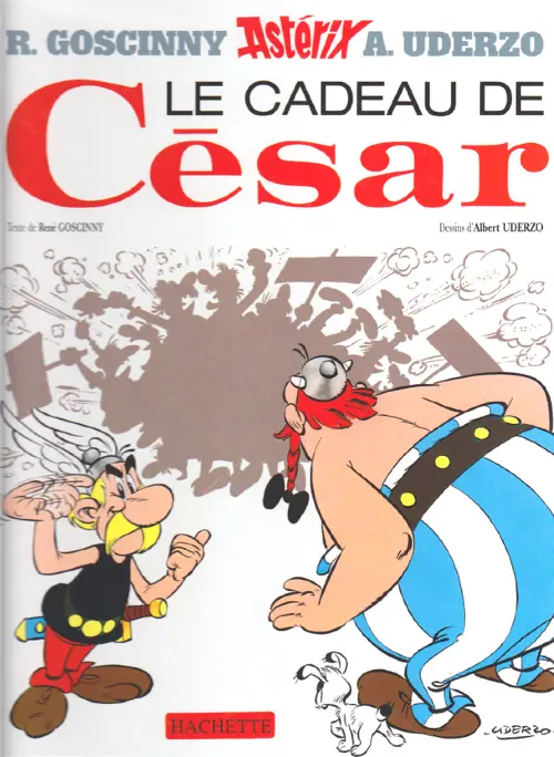 Couverture de l'album Astérix Tome 21 Le cadeau de César
