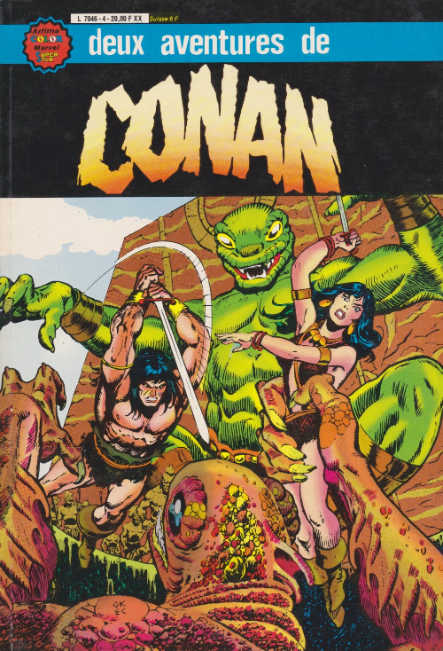 Couverture de l'album Conan le barbare Album N° 6