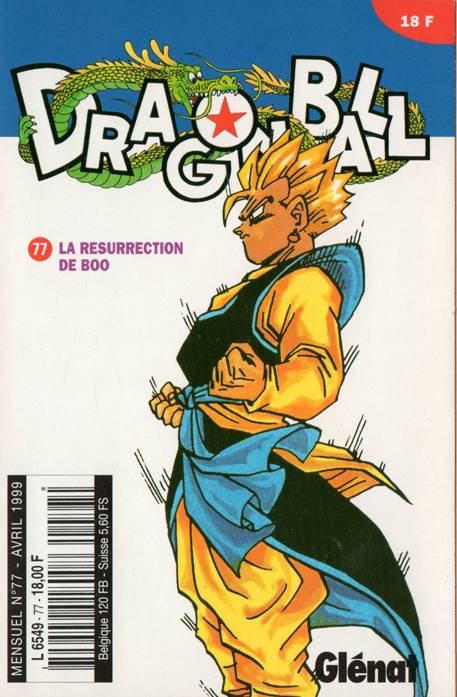 Couverture de l'album Dragon Ball Tome 77 La résurrection de Boo