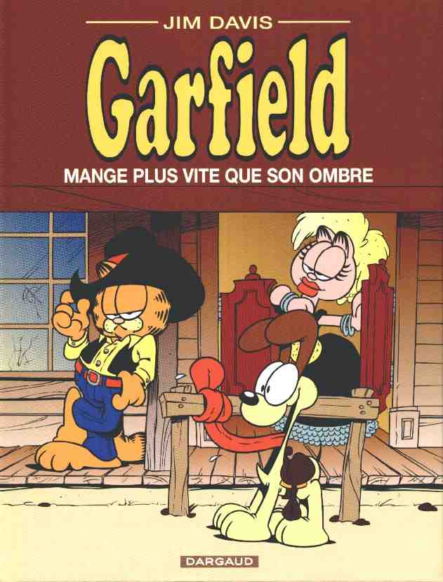 Couverture de l'album Garfield Tome 34 Garfield mange plus vite que son ombre