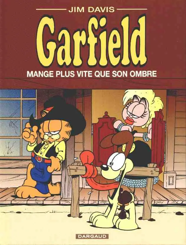 Couverture de l'album Garfield Tome 34 Garfield mange plus vite que son ombre