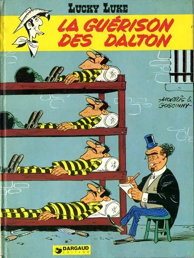 Couverture de l'album Lucky Luke Tome 44 La guérison des Dalton