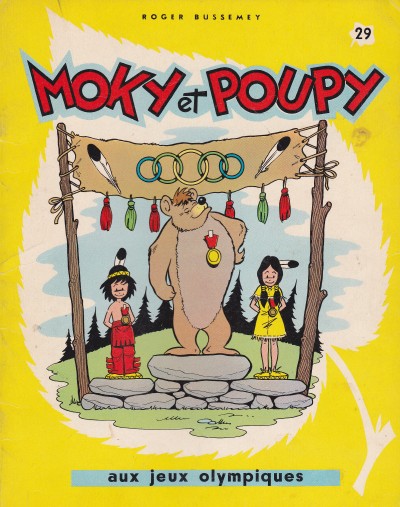 Couverture de l'album Moky et Poupy Tome 29 Moky et Poupy aux jeux olympiques