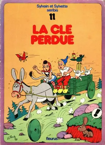 Couverture de l'album Sylvain et Sylvette Tome 11 La clé perdue