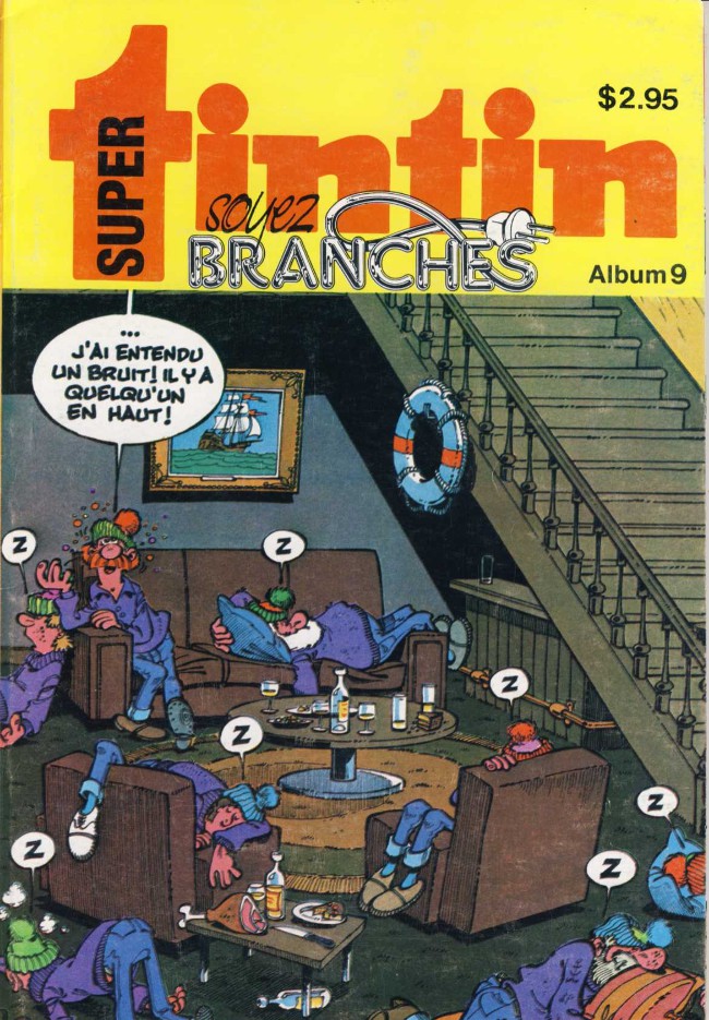 Couverture de l'album Tintin Super Soyez branchés