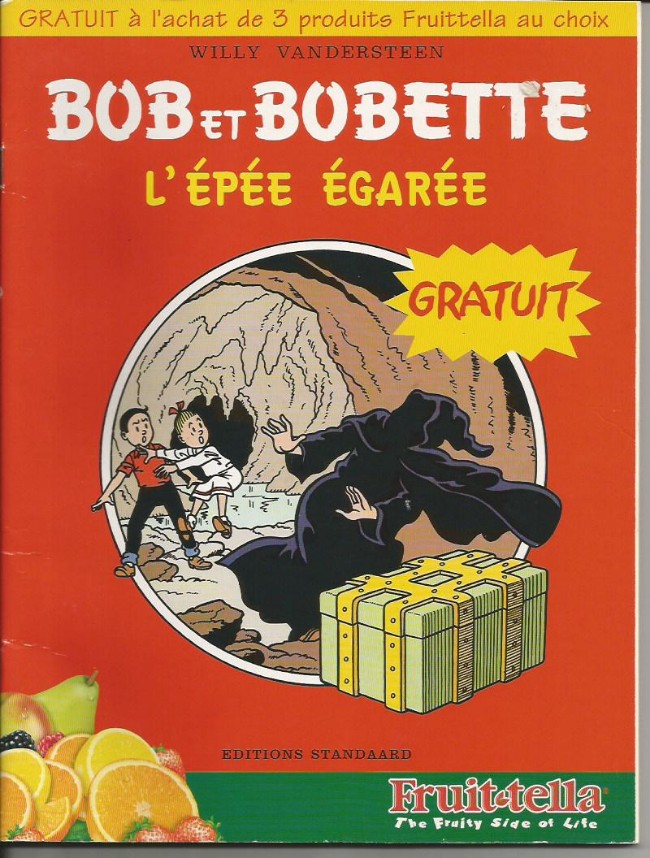 Couverture de l'album Bob et Bobette (Publicitaire) L'épée égarée
