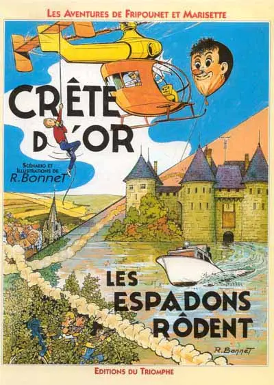 Couverture de l'album Fripounet et Marisette P.B.D.I. Crête d'or - Les espadons rodent